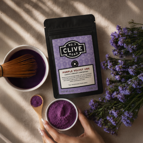 Optional title display Purple Velvet Ube
