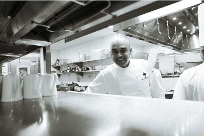 Michelin star chef, Alfred Prasad.